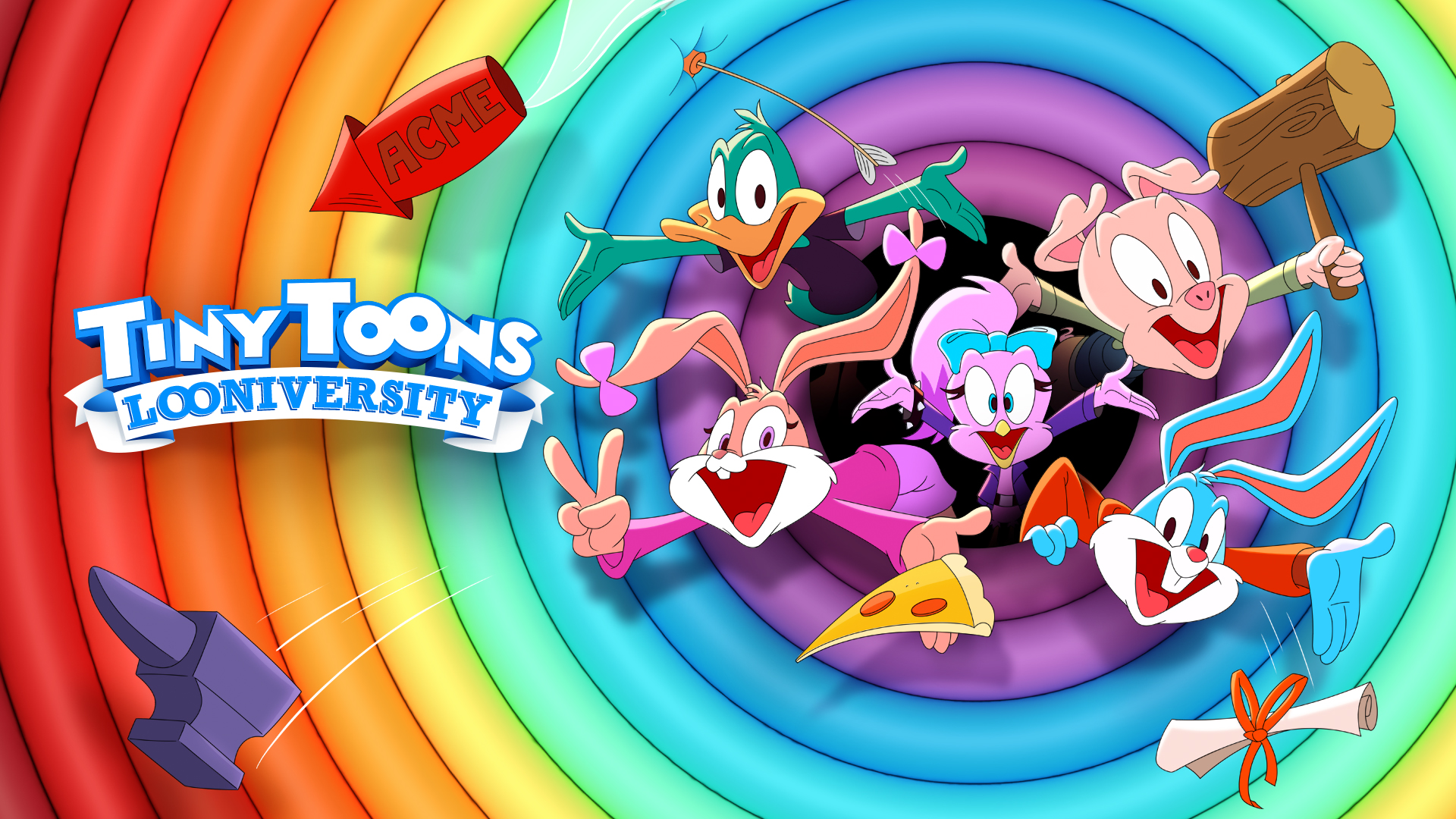 We're Tiny, We're Toony, We're All a Little Loony Over the New Tiny Toons Looniversity on Cartoon Network