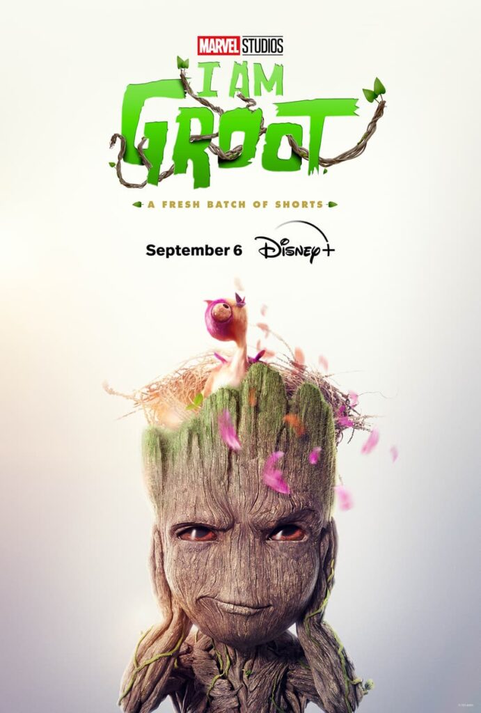 I am Groot! Translation: Five brand new I Am Groot shorts arrive on Disney+ on September 6!