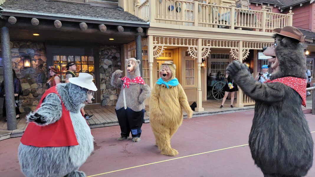 Country Bear Jamboree Name Change Liver Lips McGrowl to Romeo McGrowl or New Character Completely