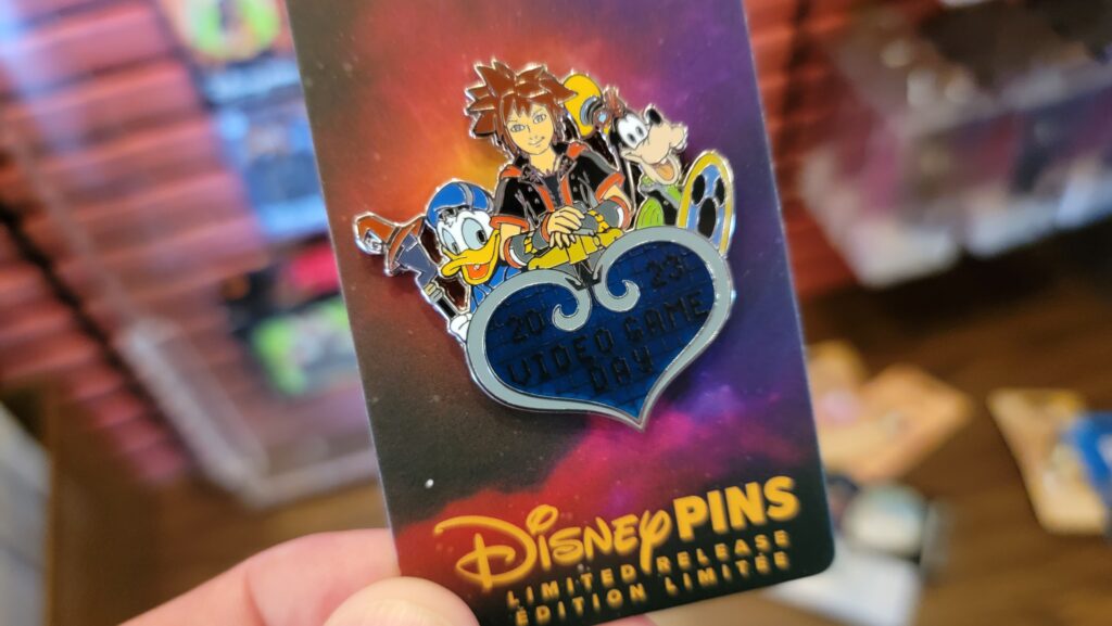 New Kingdom Hearts Disney Pin Celebrates 2023 Video Game Day