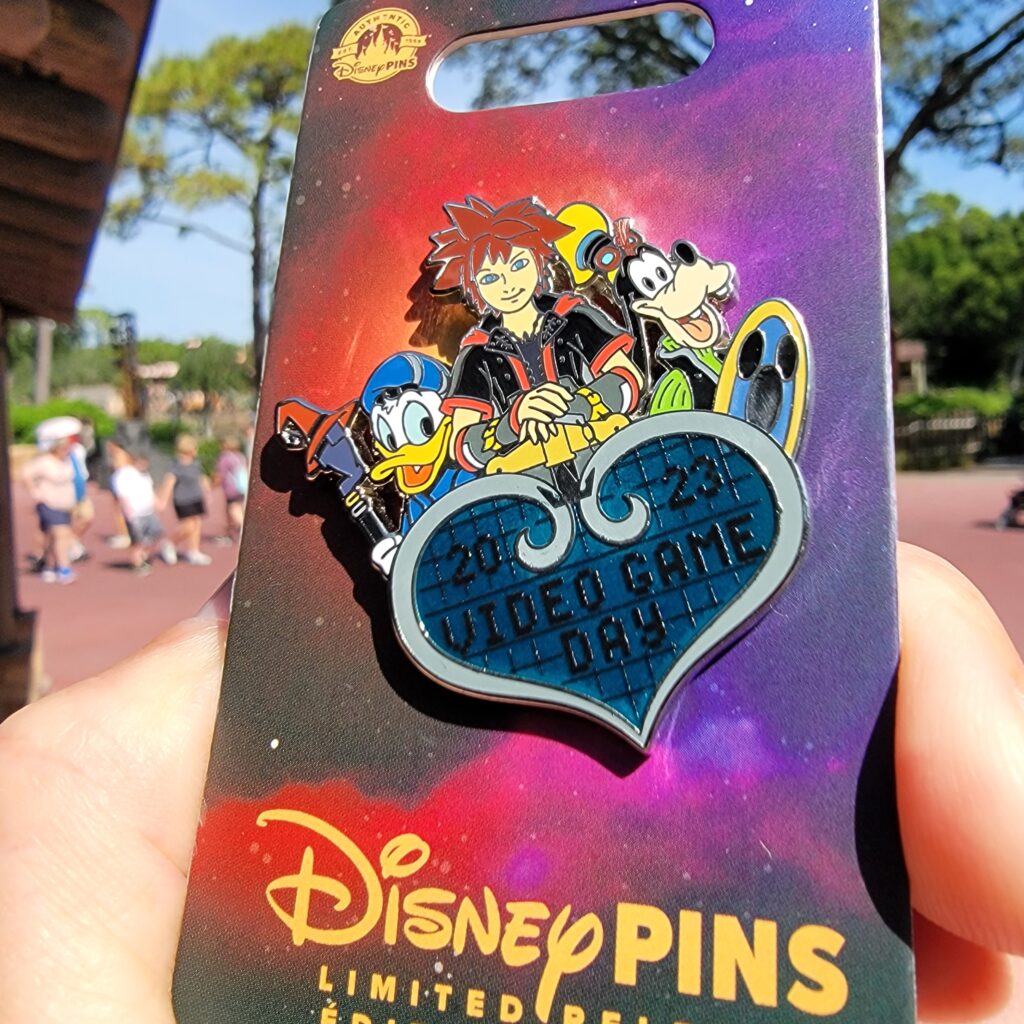 New Kingdom Hearts Disney Pin Celebrates 2023 Video Game Day
