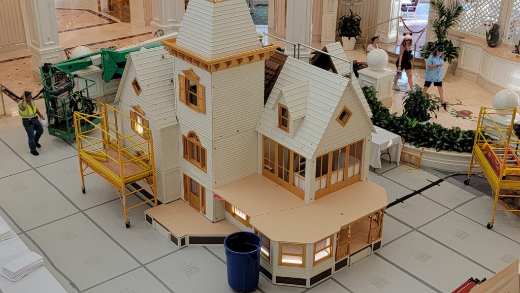 'It's Beginning to Look A lot Like Christmas' - Disney's Grand Floridian Resort & Spa Gingerbread House Construction Started