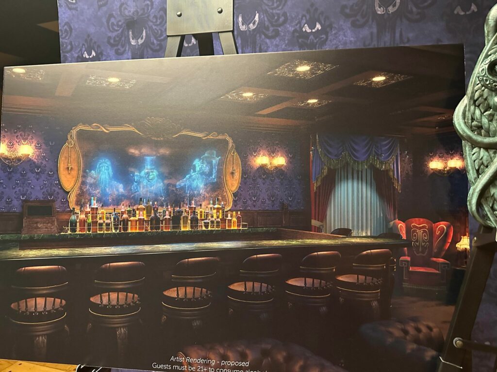 First of It's Kind Haunted Mansion Parlor Coming to the Disney Treasure