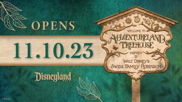 Exciting New Adventureland Treehouse Set to Debut at Disneyland on November 10, 2023
