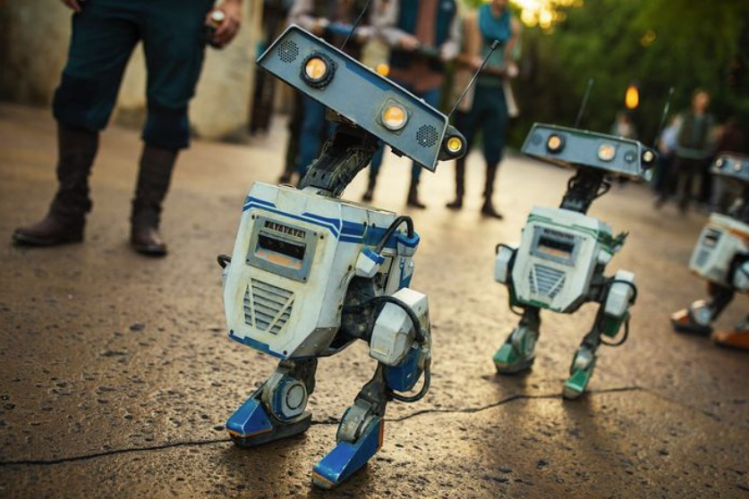 Imagineers at Disneyland's Star Wars: Galaxy's Edge are currently conducting tests on free-roaming robotic characters