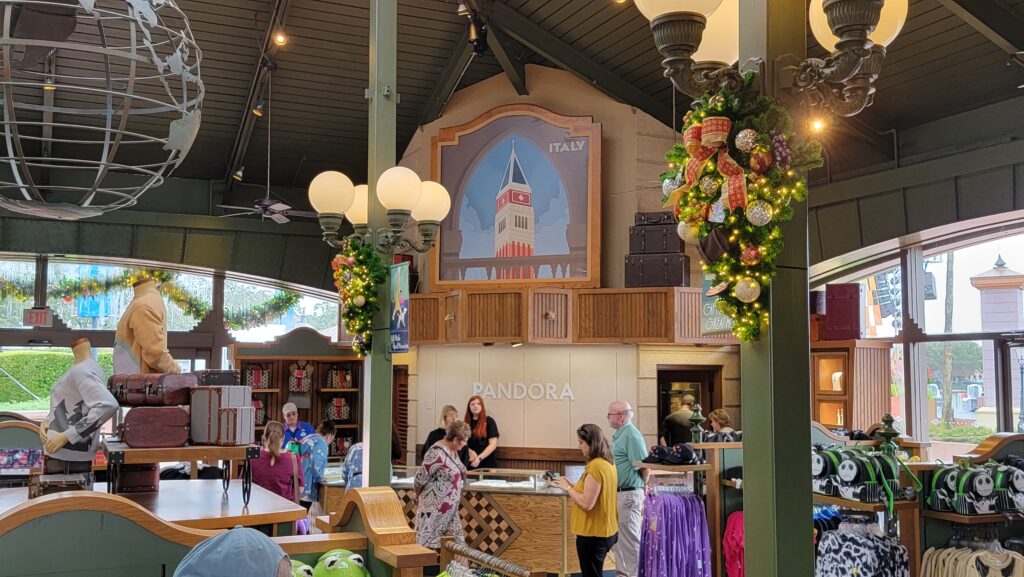 Exploring Epcot's Latest Additions: Pandora Shop Unveiled, World Showcase Gets a Holiday Makeover, New Norway Ears and Frozen 10 Merchandise Highlight Our Eventful Day