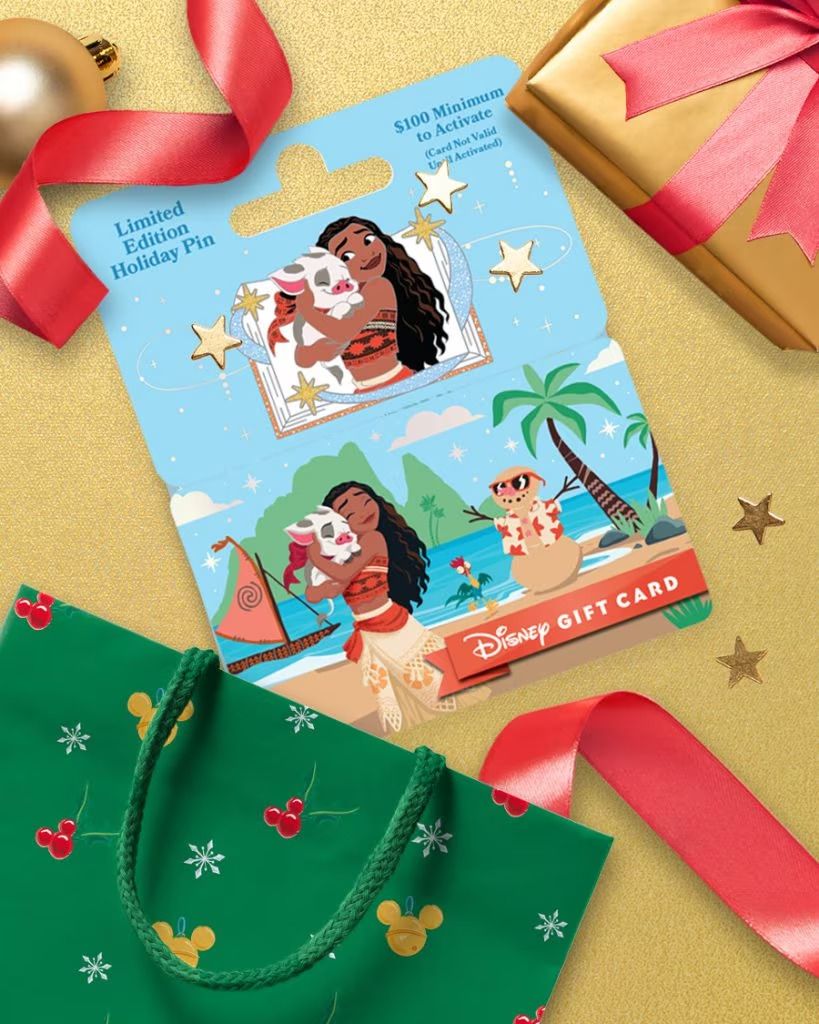 2023 Holiday Pins from Disney Gift Card