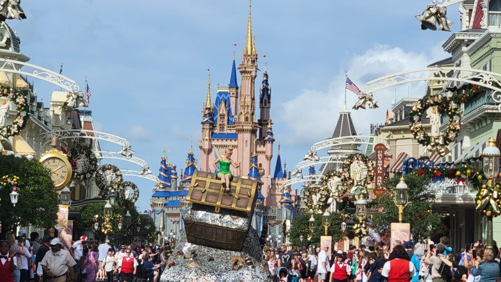 New Times for Parades in 2024 at Disney's Magic Kingdom