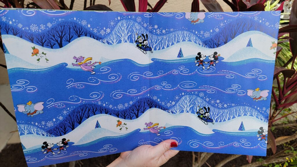 Disney Annual Passholders Festive Gift Wrap Arriving in Your MailBox