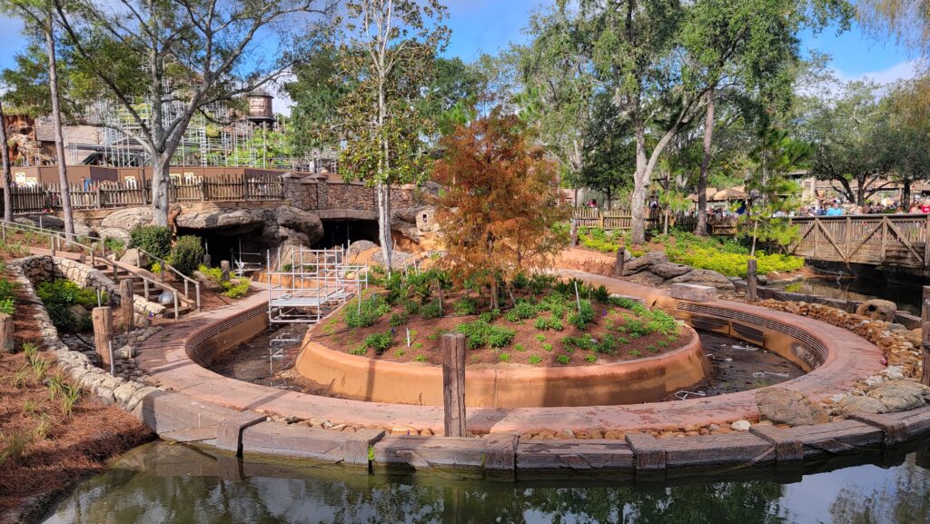 Southern Dome Salt Company at Tiana's Bayou Adventure Flowers and Trees Added