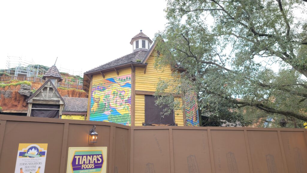 Construction Update From 'Tiana's Bayou Adventure' in the Magic Kingdom