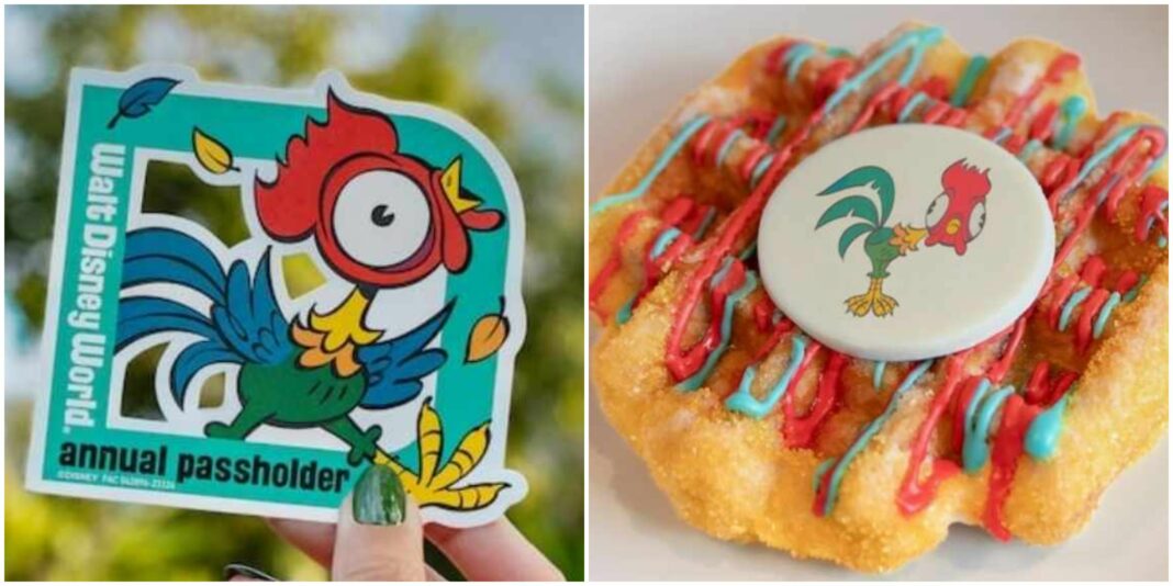 'Hei Hei' That's Cute, New Disney World Passholder Magnet and Waffle