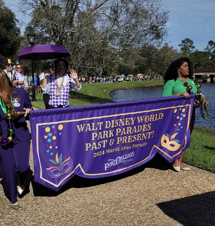 Disney World Cast Member Pargo Parade 2024 Celebrating Parades of the Past & Present