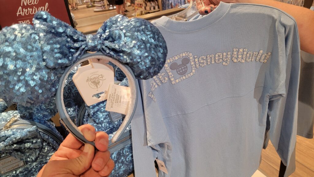 Disney Parks Hydrangea Loungefly and Spirit Jersey Available Online and in Parks