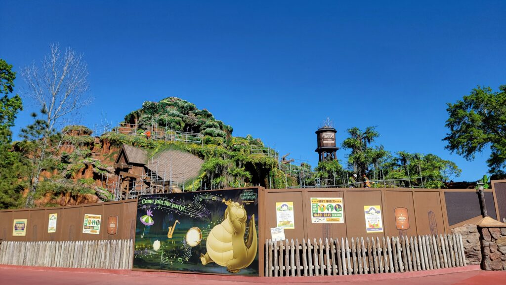 Video: Imagineer's Take the First Plunge Down 'Tiana's Bayou Adventure' in Disney World