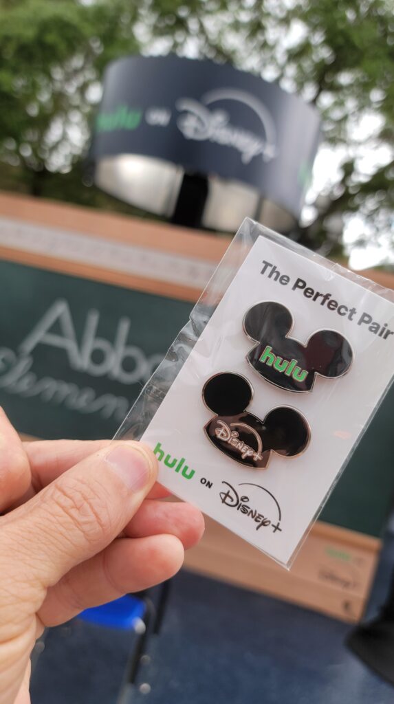 Disney Springs Celebrates Hulu on Disney+ With Backdrops and Pins