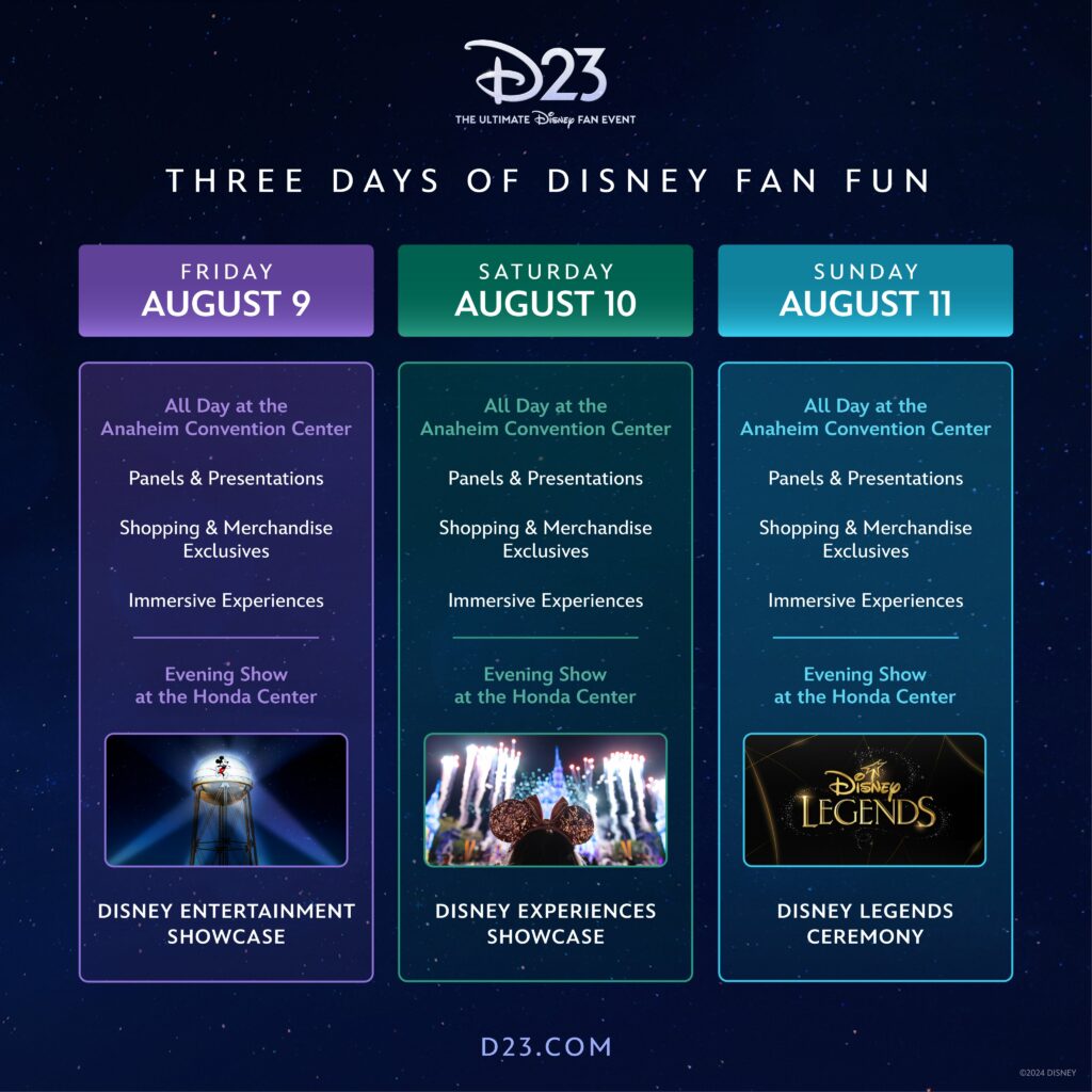 D23 Ultimate Fan Experience 2024 Ticket On-sale and Showcase Information Released