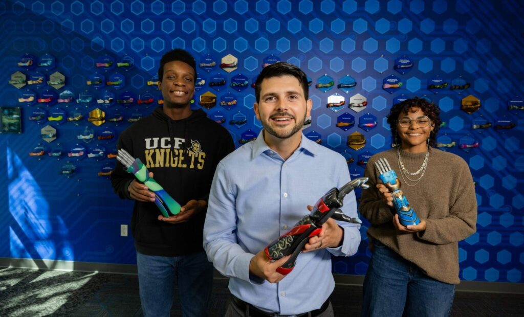 Disney Grants Support Student Run Non-Profit at UCF - Bionics at 'Limbitless Solutions'