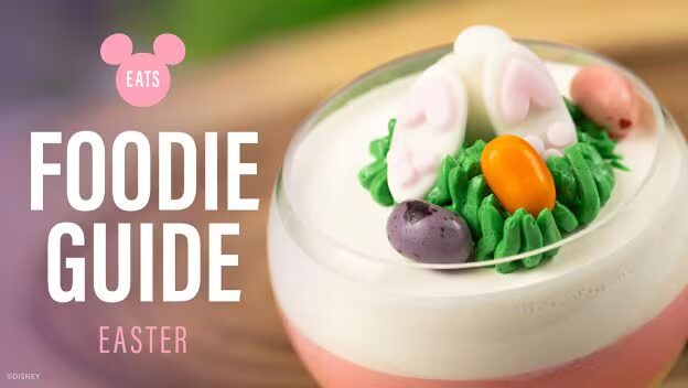 Disney Parks Easter Food Guide - Bunny Butts, Paw Prints, and So Many Cute Snacks & Treats