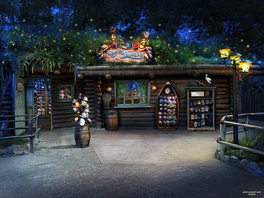 Disneyland Adding 'Ray’s Berets' and 'Louis’ Critter Club' Shops to Tiana's Bayou Adventure