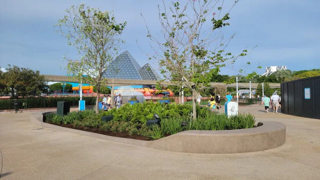 Walkway Reopened Between Imagination Pavilion and CommuniCore at Epcot