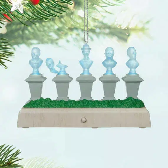 Hallmark Christmas Dream Book Highlights Haunted Mansion Ornament Collection