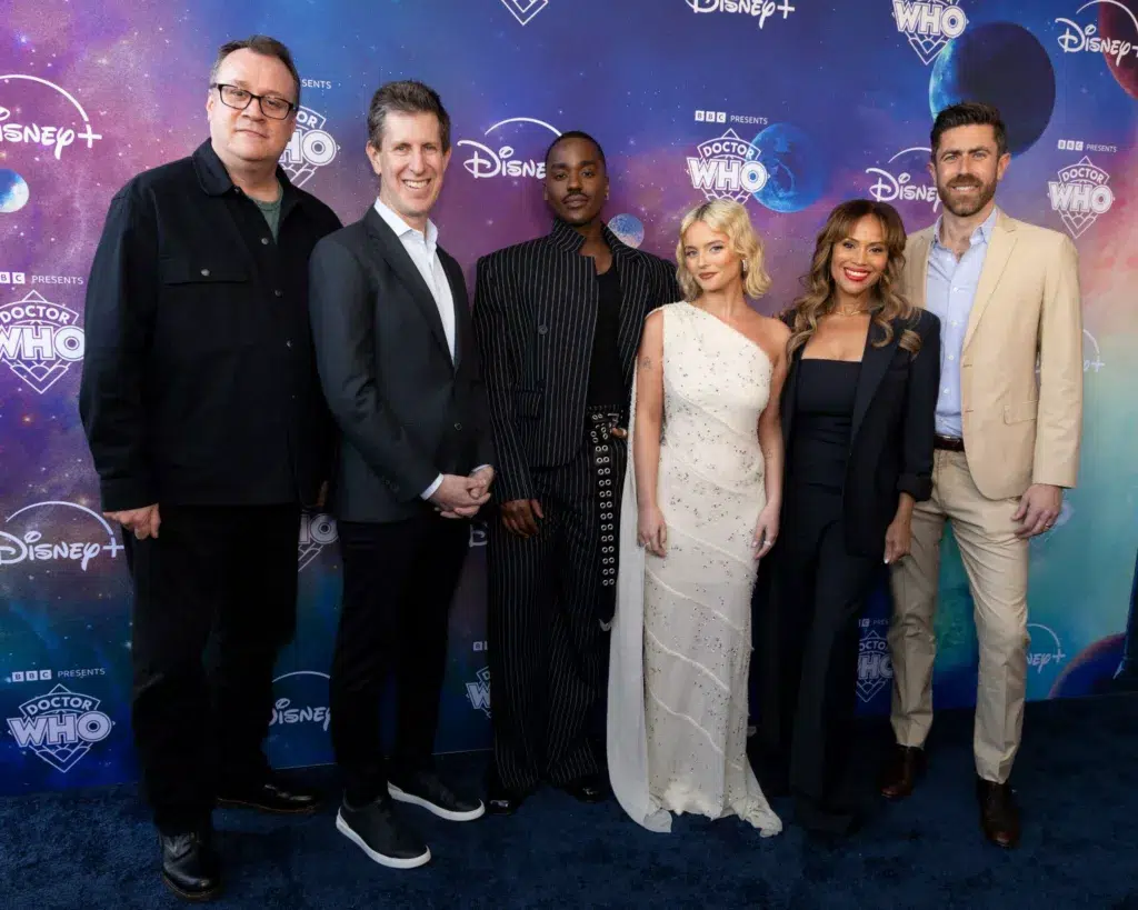 Disney Stars Out for US Premiere of 'Doctor Who' In Hollywood
